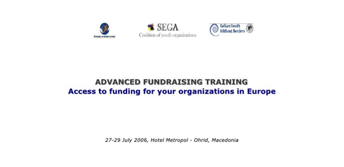 Advansed Fundraising Training