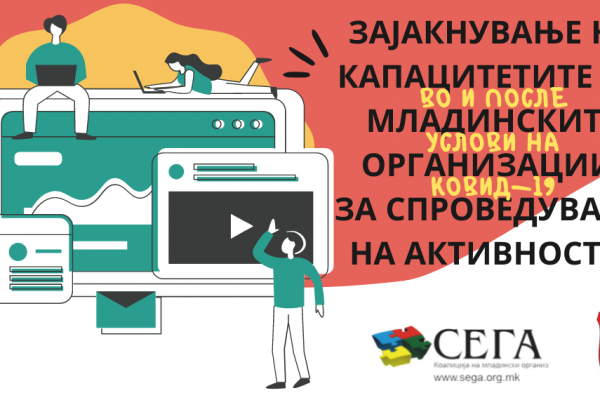 Зајакнување на капацитетите на младинските организации „во и „после“ услови на КОВИД-19